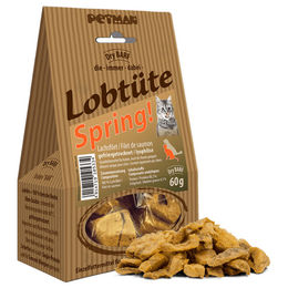 PETMAN SPRING Gefriergetrocknetes Lachsfilet Monoprotein Hypoallergen 60 g - 60 g – Bild 1 von 1