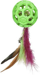 Petmate Spielball aus Naturkautschuk in Bunt für Katzen – Bild 1 von 7