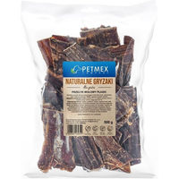 Produktbild von PETMEX Flache Speiseröhre vom Rind 500g Monoprotein Kauartikel für Hunde - 500 g