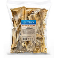 Produktbild von PETMEX Kamelhaut Kausnack für adulte Hunde getreidefrei und hypoallergen 1kg - 1 kg