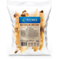 Produktbild von PETMEX Kaninchenohren Naturkauartikel für Hunde Monoprotein ohne Zusatzstoffe 100g - 100 g