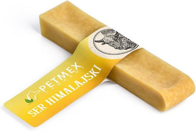 Produktbild von PETMEX Käsekauknochen Himalaya Käse natürlicher Kausnack für Hunde monoproteinisch ohne Konservierungsstoffe Klein