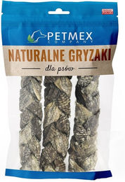 Produktbild von PETMEX Naturkauartikel getrocknete Kabeljauhaut Snacks für Hunde monoproteinisch ohne Konservierungsstoffe 100g