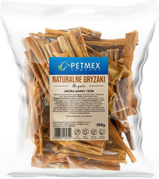 Produktbild von PETMEX Rehhaut natürlicher Kausnack für Hunde Wild Monoprotein Hypoallergen 500g