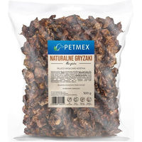 Produktbild von PETMEX Rinderlunge Würfel Monoprotein natürlicher Hundesnack 500g