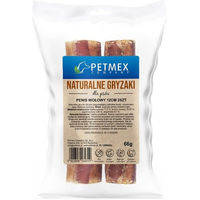 Produktbild von PETMEX Rinderpenis Kausnack für Hunde Monoprotein ohne Zusatzstoffe 70g - 2 x 12 cm