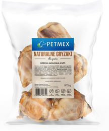 PETMEX Rinderrübe Kausnack für Hunde Adult Monoprotein ohne Zusatzstoffe 5 Stück – Bild 1 von 2