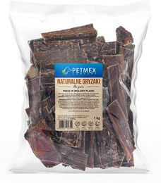 PETMEX Rinderschlund Kausnacks für Hunde Monoprotein ohne Konservierungsstoffe 1 kg – Bild 1 von 7