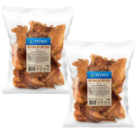 Produktbild von PETMEX Schweineohr Naturkauartikel für Hunde Monoprotein ohne Zusatzstoffe 500g