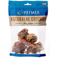 Produktbild von PETMEX Schweineohren Mittel Naturkauartikel für Hunde Monoprotein 100g - 100 g