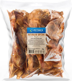 PETMEX Schweineohren Monoprotein und getreidefrei Hundekausnack für erwachsene Hunde 50 Stück – Bild 1 von 4
