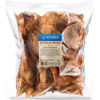 Produktbild von PETMEX Schweineohren Monoprotein und getreidefrei Hundekausnack für erwachsene Hunde 50 Stück