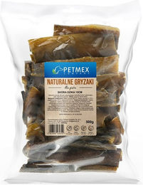 Produktbild von PETMEX Wildschweinhaut Kausnack für Hunde Monoprotein Hypoallergen 500g