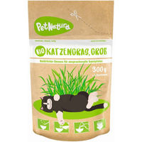 Produktbild von PetNatura Bio Katzengras Saatgut zur Unterstützung von Verdauung und Fellpflege 0,3 kg