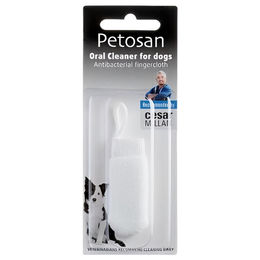 Petosan Finger-Zahnbürste für Hunde Adult Weiß - 1 Stk. – Bild 1 von 5