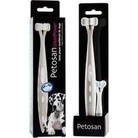 Produktbild von Petosan Silent Power extra Zahnbürste S / M aus Kunststoff in Weiß