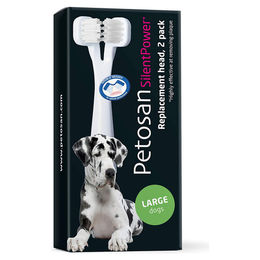 Produktbild von Petosan SilentPower Ersatzköpfe für die Zahnpflege Größe L