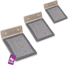 Petrebels Katzen Kletterwand und Wandstufe Set aus Holz 3er-Set zur Wandmontage – Bild 1 von 1