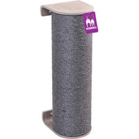 Produktbild von Petrebels Kratzbaum Kletterwand XXL Climb zur Wandmontage aus Holz in Eiche-Old Grey Look Ø 20 x 80 cm