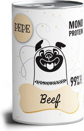 Produktbild von Petrebels PAKA ZWIERZAKA PEPE Rind Stückchen in Sauce 400 g - 400 g