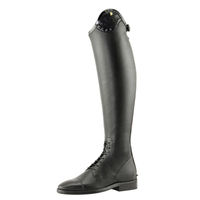 Produktbild von Petrie Reitstiefel Luca Black Croco Leder Unisex Schwarz