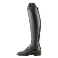 Produktbild von Petrie Reitstiefel Luca Leder Schwarz Blau Croco Unisex