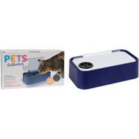 Produktbild von Pets Collection Futterautomat Timer für Katzen in Blau 24,2 x 13,8 x 7,7 cm