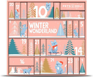 Produktbild von Pets Deli Adventskalender 2024 für Katzen Senior Leckerli ohne Konservierungsstoffe 935g - 935 g