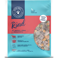Produktbild von Pets Deli BARF Rind für Hunde Adult getreidefrei und ohne Zucker 5er Pack 1000g - 5 x 200 g