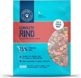 Produktbild von Pets Deli BARF Rind für Hunde Adult getreidefrei und ohne Zucker 5er Pack 750g - 5 x 750 g