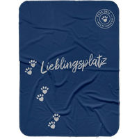 Produktbild von Pets Deli Baumwolldecke für Hunde und Katzen Blau