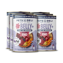 Pets Deli Belly+ Hund Nassfutter Rind & Quinoa Adult Getreidefrei Ohne Zucker 6x800g – Bild 1 von 3