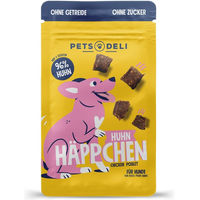 Produktbild von Pets Deli Belohnungssnack Huhn Stückchen für Senior Hunde getreidefrei und zuckerfrei 90g - 90 g