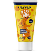 Produktbild von Pets Deli Belohnungssnack Käsecreme mit Ente für Hunde Junior mit hohem Fleischanteil 75g