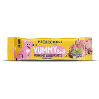 Produktbild von Pets Deli Belohnungssnack Sticks Huhn und Schwein mit Paté für Senior Hunde mit hohem Fleischanteil - 20 x 25 g