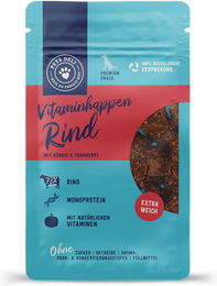 Produktbild von Pets Deli Belohnungssnack Vitaminhappen Rind mit Kürbis und Cranberry für Hunde mit hohem Fleischanteil 5 x 90g - 5 x 90 g