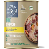 Produktbild von Pets Deli Bio Nassfutter für Senior Hunde Huhn und Lamm Hypoallergen Getreidefrei 400g Dose - 400 g