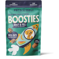 Produktbild von Pets Deli Boosties Haut & Fell Funktionssnack für Senioren mit Ente, Monoprotein und hohem Fleischanteil, 40g