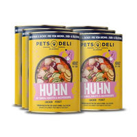 Produktbild von Pets Deli Classic Hunde Nassfutter Huhn für Adult, glutenfrei und ohne Zucker, 6x800g - 6 x 800 g