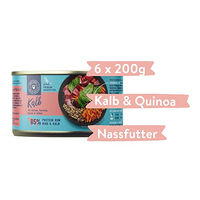 Produktbild von Pets Deli Classic Hunde Nassfutter Kalb, getreidefrei und glutenfrei, 6x200g - 6 x 200 g