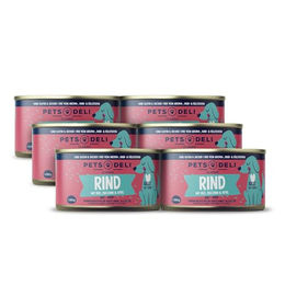 Produktbild von Pets Deli Classic Hunde Nassfutter Rind für Adult, 6x200g