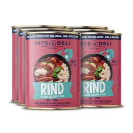 Pets Deli Classic Hunde Nassfutter Rind für Adult, 6x400g – Bild 1 von 2
