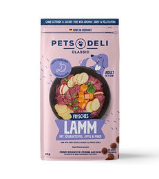 Pets Deli Classic Hunde Trockenfutter Lamm und Süßkartoffel monoprotein getreidefrei ohne Zucker 2kg - 2 kg – Bild 1 von 3