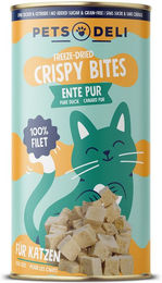 Produktbild von Pets Deli Crispy Bites Entenbrustfilet Leckerli für Katzen 25g - 25 g