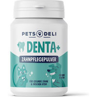 Produktbild von Pets Deli Dentapulver Nahrungsergänzung zur Zahnpflege für Hunde und Katzen Junior 200g