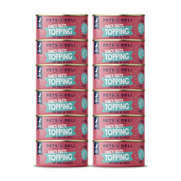 Pets Deli Fancy Filets Hunde Futter-Topping Rind in Sauce getreidefrei und ohne Zucker 12x70 g - 12 x 70 g – Bild 1 von 3