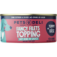 Produktbild von Pets Deli Fancy Filets Hundetopping Rind in Soße 70g - 70 g