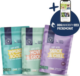 Produktbild von Pets Deli Feel Good Soft Bites Funktionssnack für Senioren Hunde glutenfrei und ohne Zucker 900g - 900 g