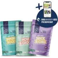 Produktbild von Pets Deli Feel Good Soft Bites Funktionssnack für Senioren Hunde glutenfrei und ohne Zucker 900g - 900 g