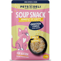 Produktbild von Pets Deli Functional Suppe Digest Huhn Katzen Nassfutter für Senioren 40g - 40 g